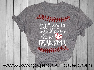 My Favortie Baseball Player Calls Me Grandma