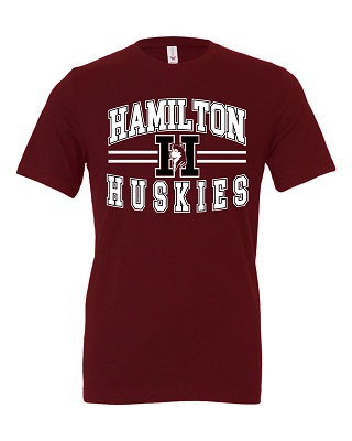 Hamilton Huskies Collegiate on Maroon