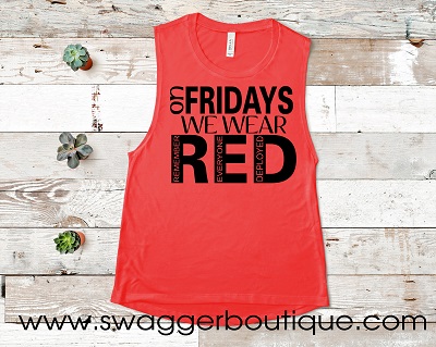 On Friday We Wear Red