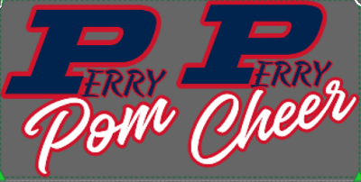 Perry Pom & Cheer Car Decal