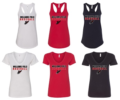 Williams Field Baseball Traditional Ladies Gear