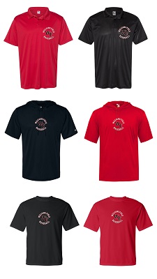 Williams Field Baseball Circle Logo Drifit Tees and Polos