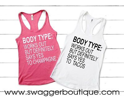 Body Type Works Out Yes To Champagne