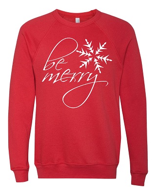 Be Merry Ultra Soft Sweatshirt