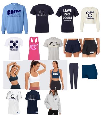 CASTEEL CHEER GEAR 2024-2025