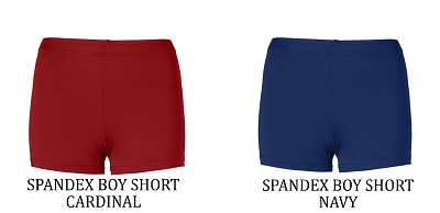 Perry Cheer & Pom Spandex Shorts Individuals
